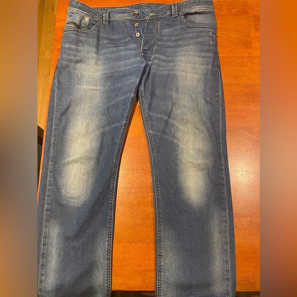 Diesel jeans nearly new not hemmed and original